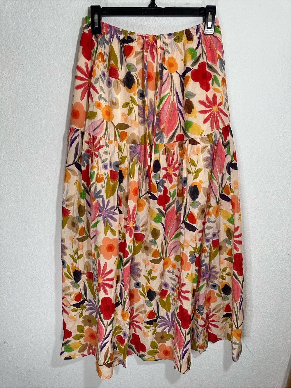 NWT By Together Palm Springs Maxi Skirt Size Small Cotton Blend $79 - Picture 2 of 10